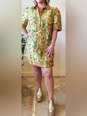 Women’s floral Voy dress size S EUC